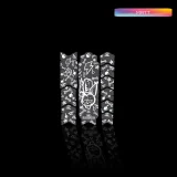 unleazhed - BP01 frame edition Serfaus Fiss Ladis white matt S top tube