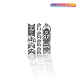 unleazhed - BP01 frame dawai black glossy S down tube