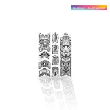 unleazhed - BP01 frame empire black glossy S down tube