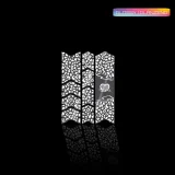 unleazhed - BP01 frame edition Girls Shred - Bine Herzog white glossy S down tube