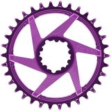 Helix R Direct Mount Chainring for 3-Bolt Cranks - 34T, Eggplant