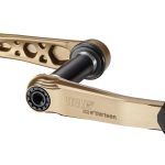 Helix Race Alloy Cranks - 165x73mm, Bronze - Image 2