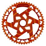 Helix Race 12s Cassette - 43-52T, Aluminum Cogs Naranja