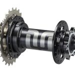 Race Alloy DH Rear Hub - 32H, 150/157x12mm, 7s Integrated Cassette, Black - Image 2