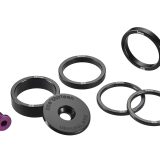 Top Cap Kit with Alloy Bolt and Spacers - Eggplant
