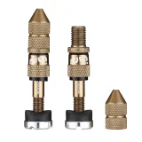Quick Fill Schrader Tubeless Valves for 23-31mm Depth Rims - Bronze