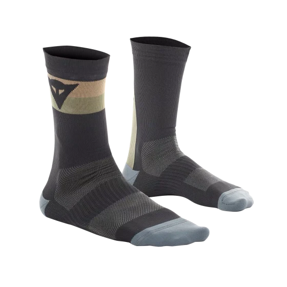 Dainese - Hgaer Socks - Technical Layers - Unisex - Black/green-military