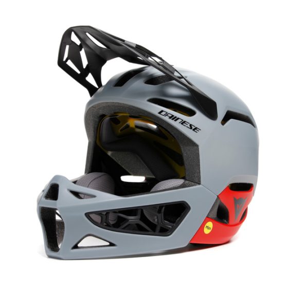 Dainese - Linea 01 Mips - Helmets - Unisex - Nardo-gray/red