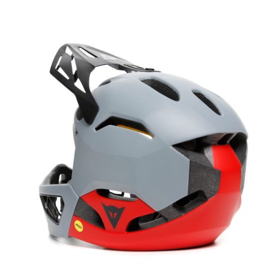 Dainese - Linea 01 Mips - Helmets - Unisex - Nardo-gray/red - Image 4