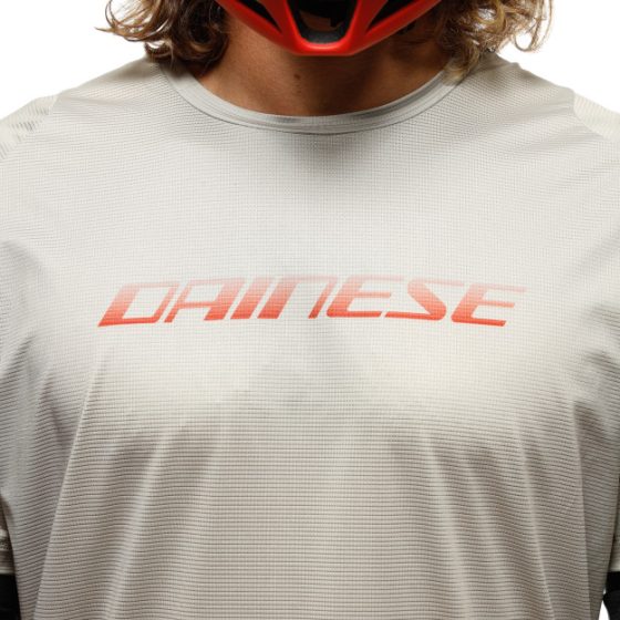 Dainese - Hgaer Jersey Ss - T-shirts - Men - Taupe/red - Image 3