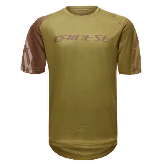 Dainese - Hgaer Jersey Ss - T-shirts - Men - Avocado Oil/brown/taupe