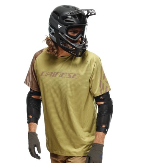 Dainese - Hgaer Jersey Ss - T-shirts - Men - Avocado Oil/brown/taupe - Image 3