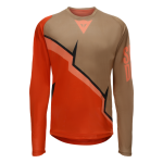 Dainese - Hgaer Jersey Ls - T-shirts - Men - Red/brown/black