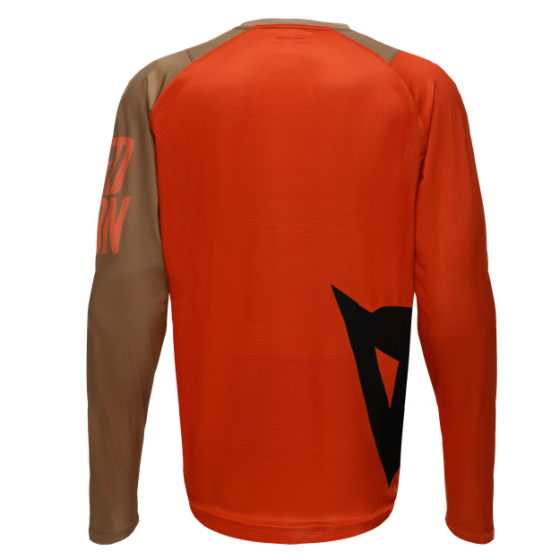 Dainese - Hgaer Jersey Ls - T-shirts - Men - Red/brown/black - Image 7