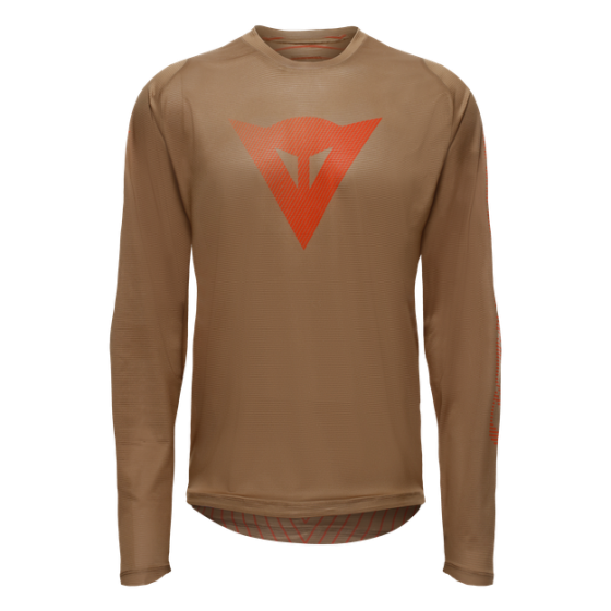 Dainese - Hgaer Jersey Ls - T-shirts - Men - Brown/red