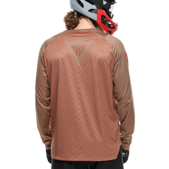 Dainese - Hgaer Jersey Ls - T-shirts - Men - Brown/red - Image 7