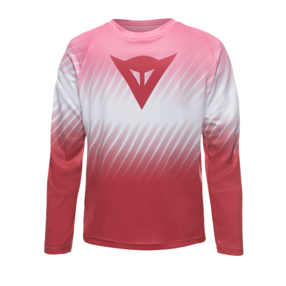 Dainese - Scarabeo Jersey Ls - Kids - Kid - Pink/white - Js