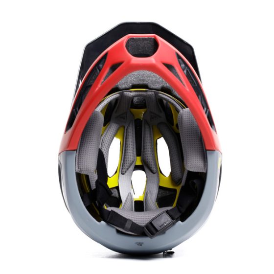 Dainese - Linea 01 Mips Evo - Helmets - Unisex - Mono Matt Black/red/nardo Grey - Image 8