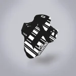 Mudguard M01 Bolt On white - Unleazhed - Image 2