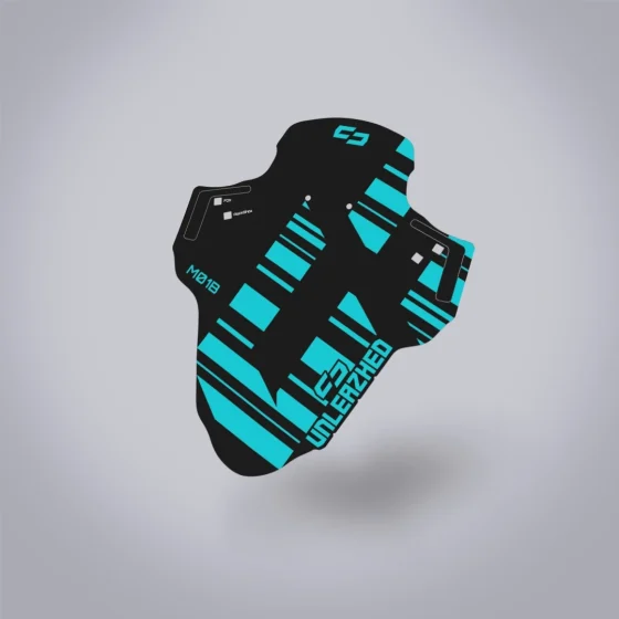 Mudguard M01 Bolt On turquoise - Unleazhed - Image 2