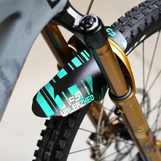 Mudguard M01 Bolt On turquoise - Unleazhed - Image 3