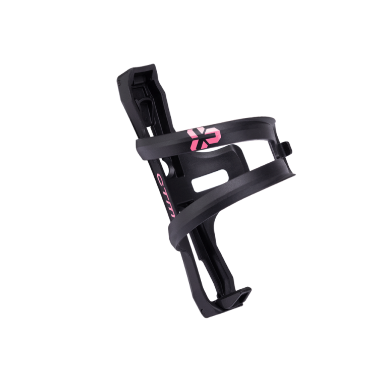 Bottle Cage CTM GE2, black/pink