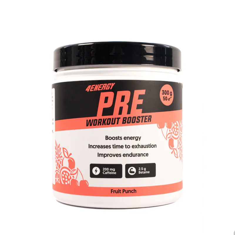 4Energy PRE (pre-workout booster)- Fruit Punch