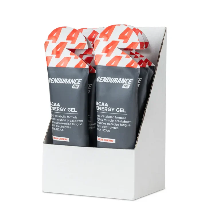 4Endurance Pro - BCAA Gel BOX - Sour Cherry