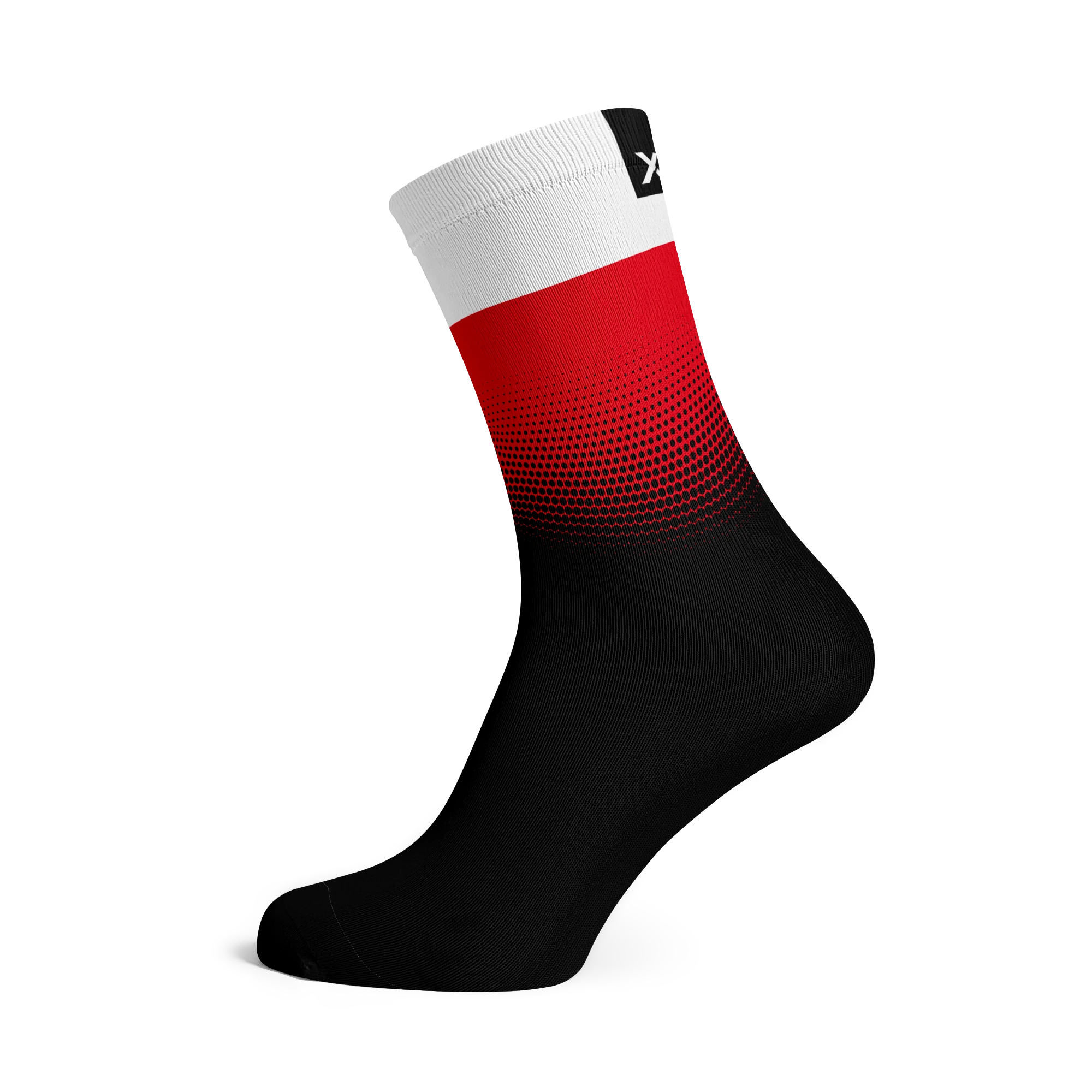 Poland Flag Socks