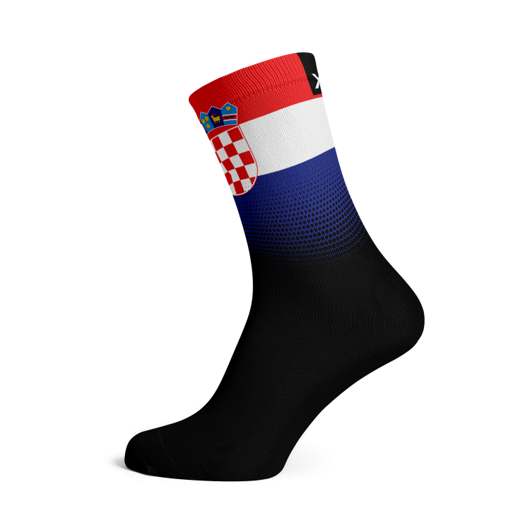 Croatia Flag Socks