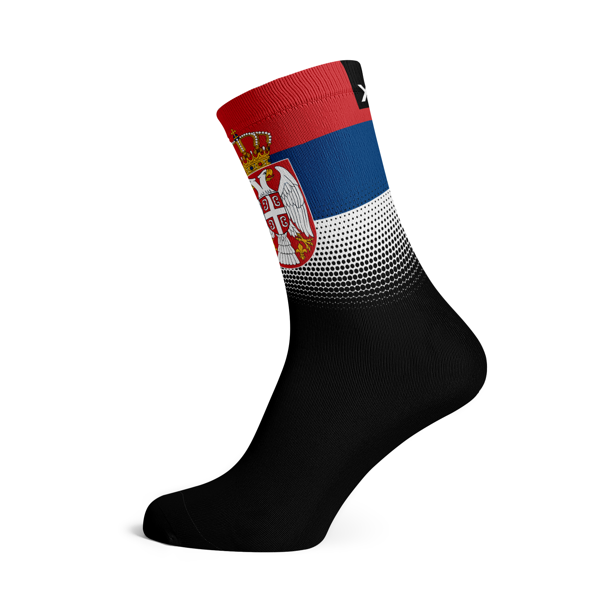 Serbia Flag Socks