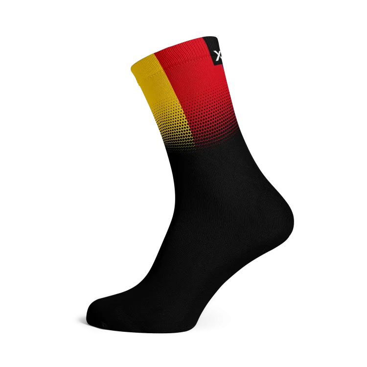 Romania Flag Socks