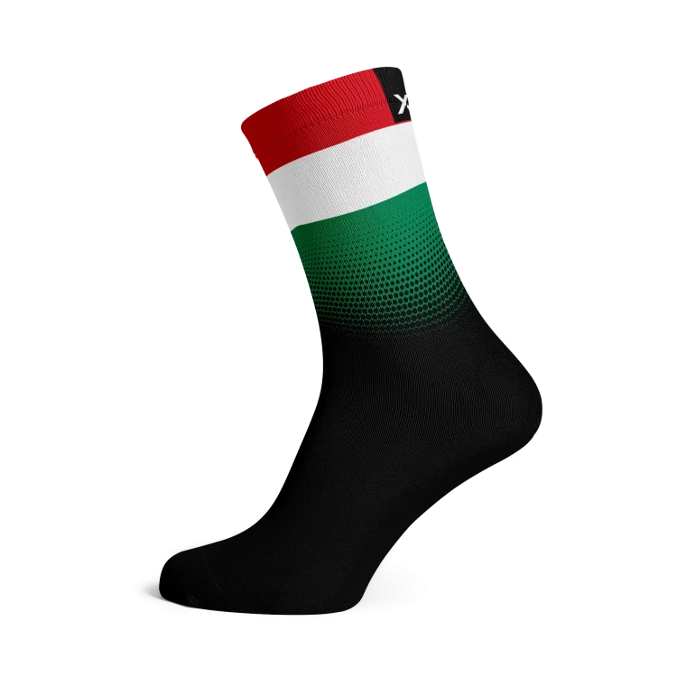 Hungary Flag Socks