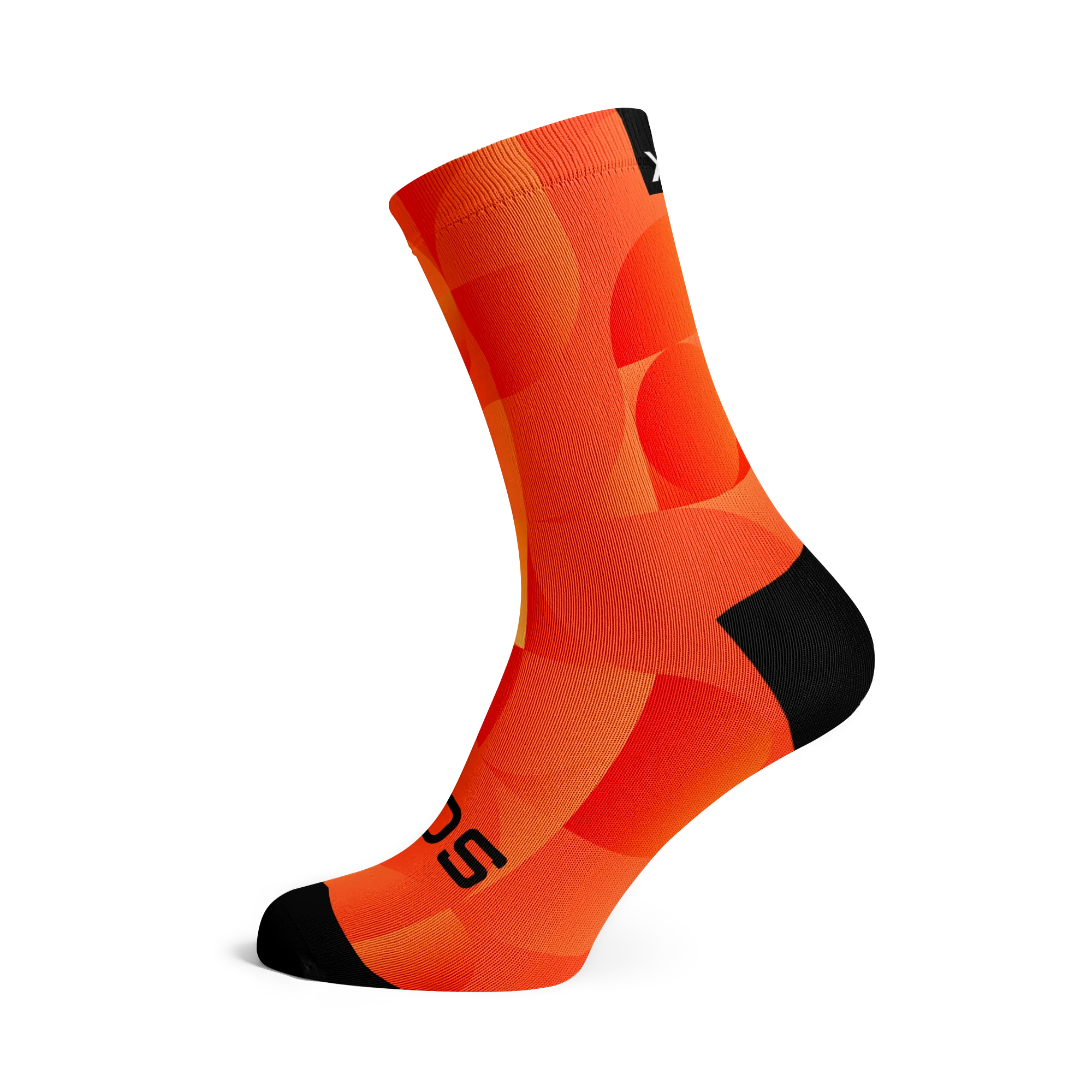 Solid Orange Socks