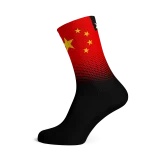 China Flag Socks