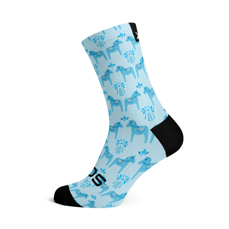 Dalahorse Light Blue Socks