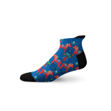 Dala Horses Blue Tab Socks
