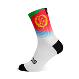 Eritrea Flag Socks - X-Large, White