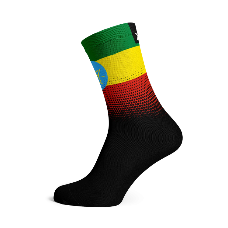 Ethiopia Flag Socks