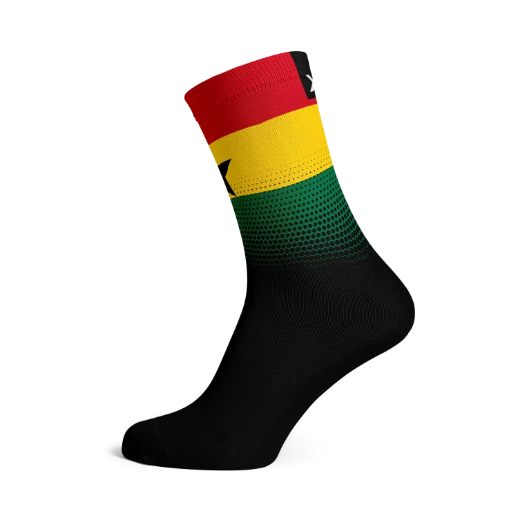 Ghana Flag Socks