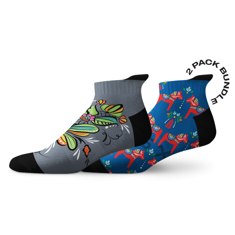 Grey Tab Colour Kurbits & Blue Dalahorse Tab Combo