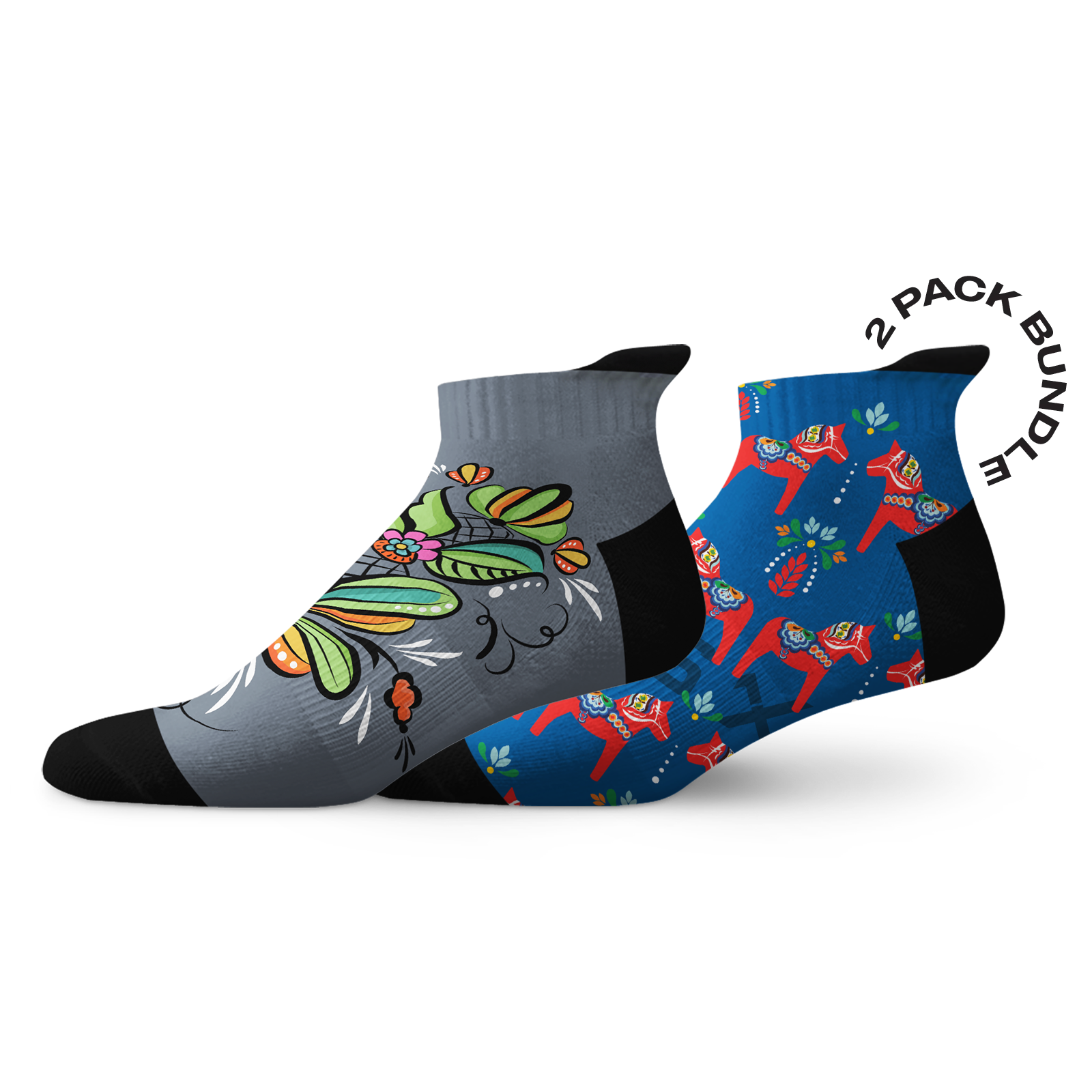 Grey Tab Colour Kurbits & Blue Dalahorse Tab Combo