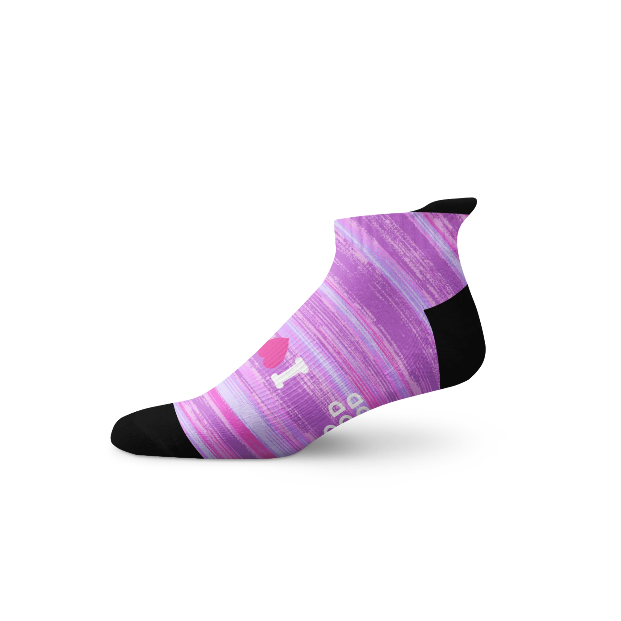 ILoveBoobies Lavender Tab Socks