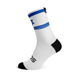 Israel Flag Socks - Large, White