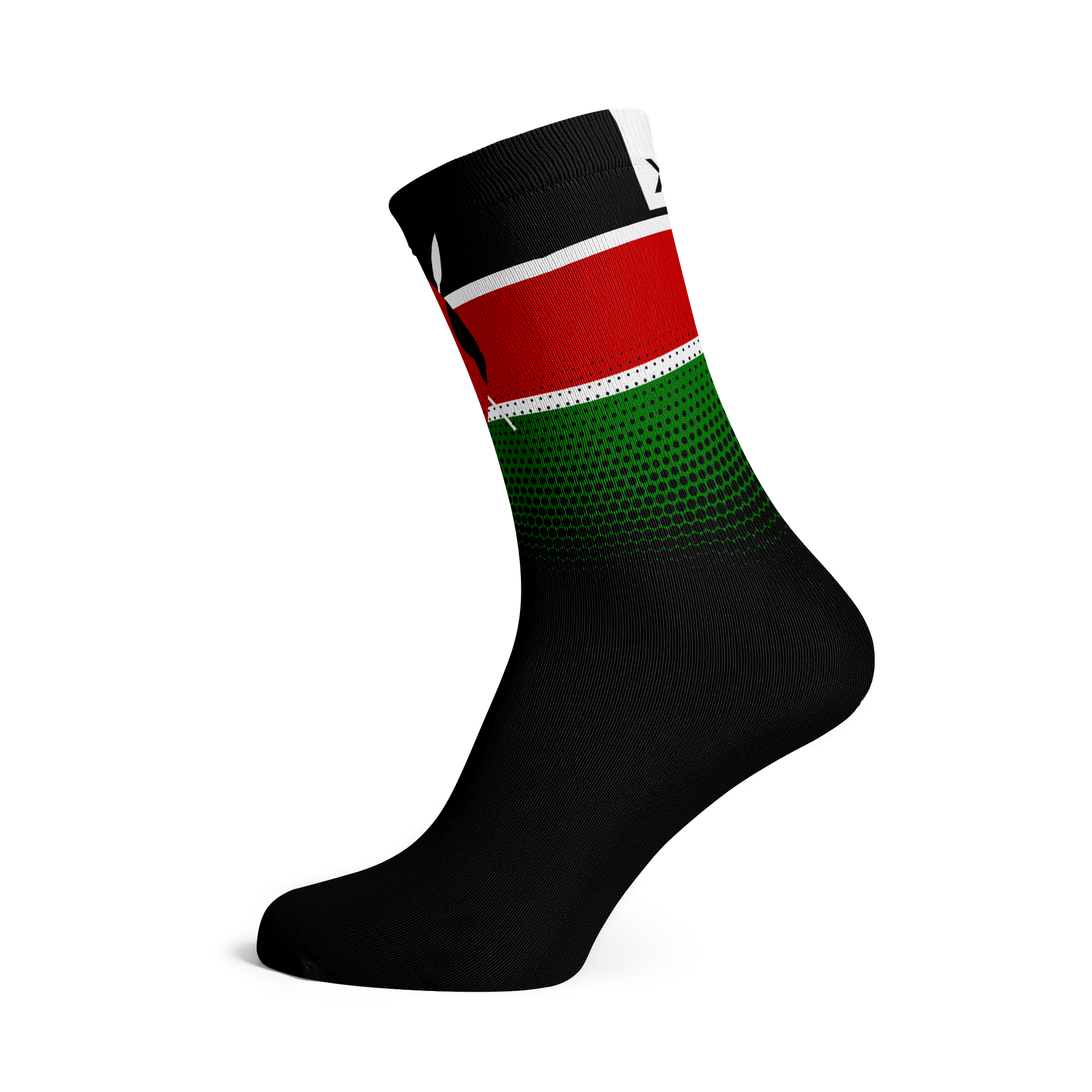 Kenya Flag Socks