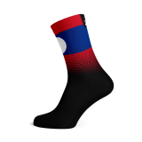 Laos Flag Socks