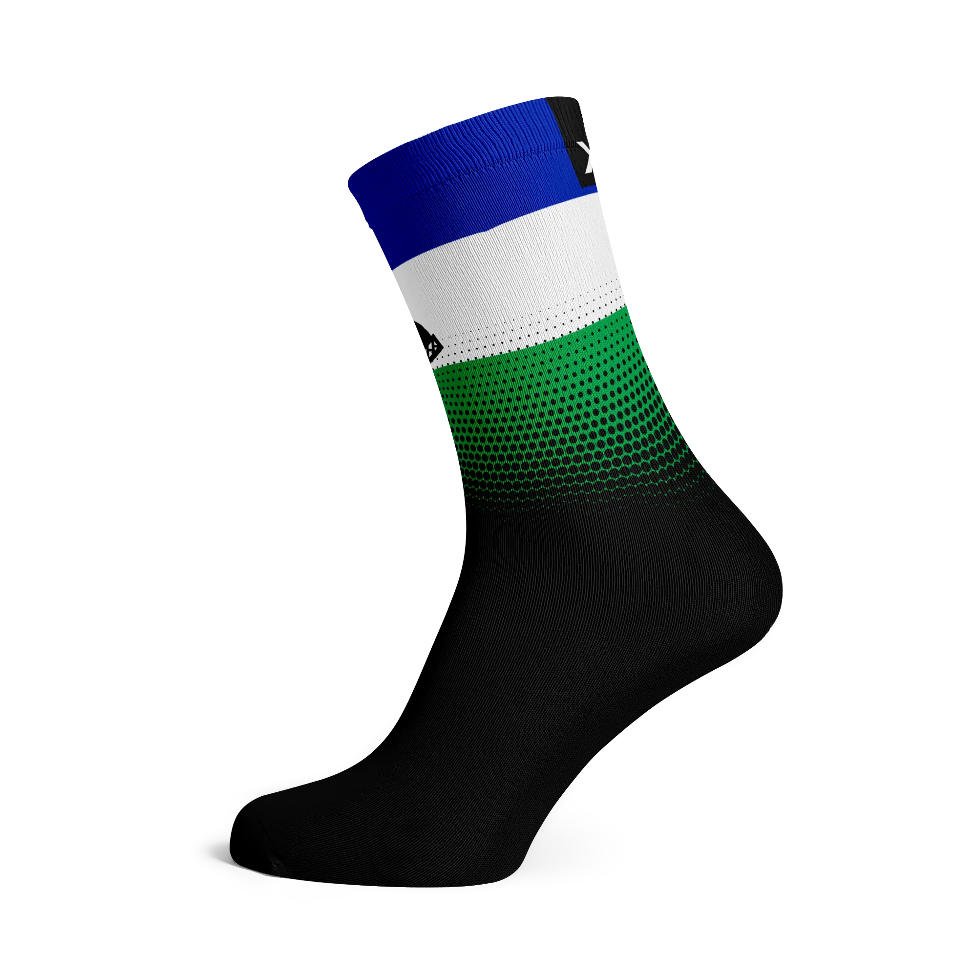Lesotho Flag Socks