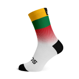 Lithuania Flag Socks - X-Large, White