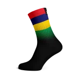 Mauritius Flag Socks