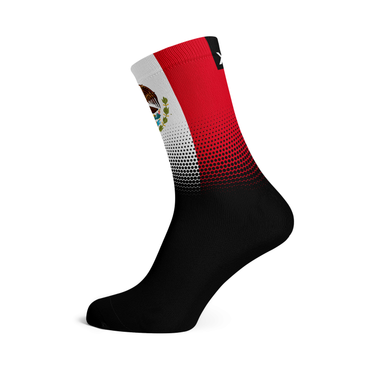 Mexico Flag Socks